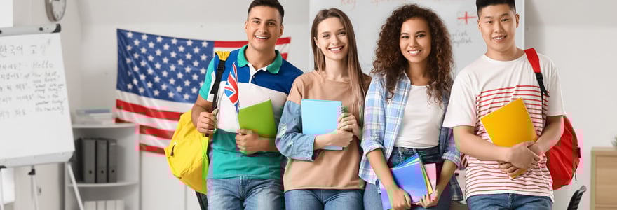 apprentissage d'une langue étrangère
